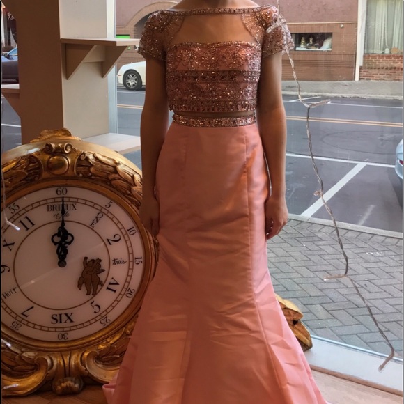 Sherri Hill Dresses & Skirts - Sherri Hill two piece pink prom dress💓